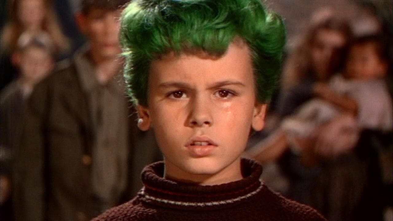 El muchacho de los cabellos verdes