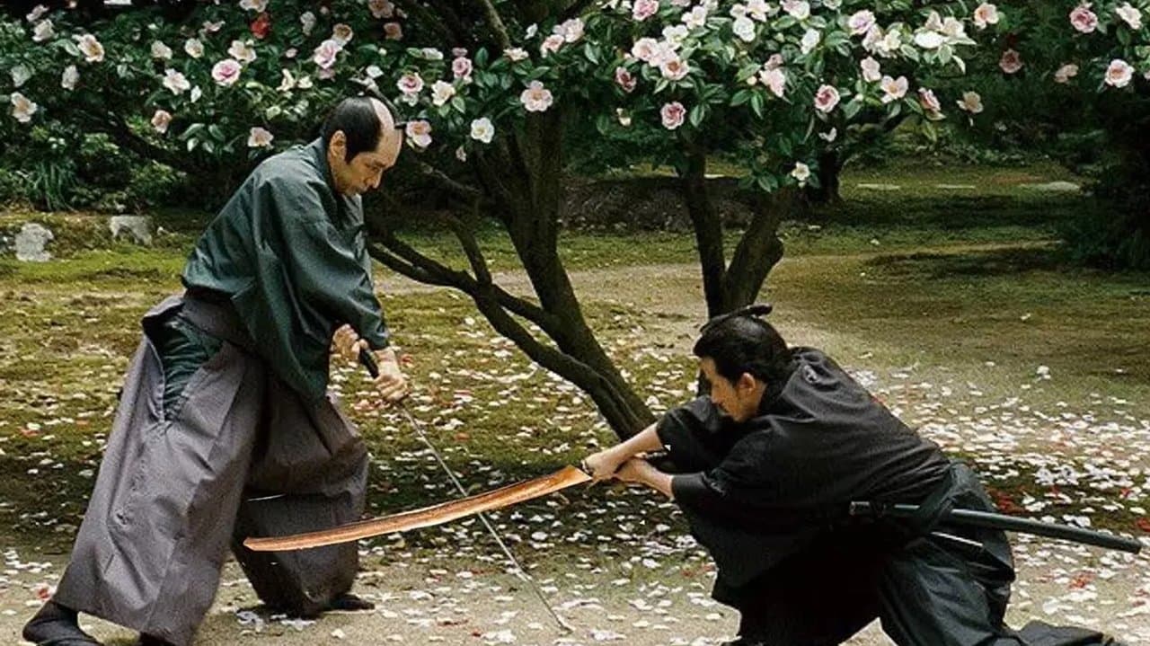 散り椿
